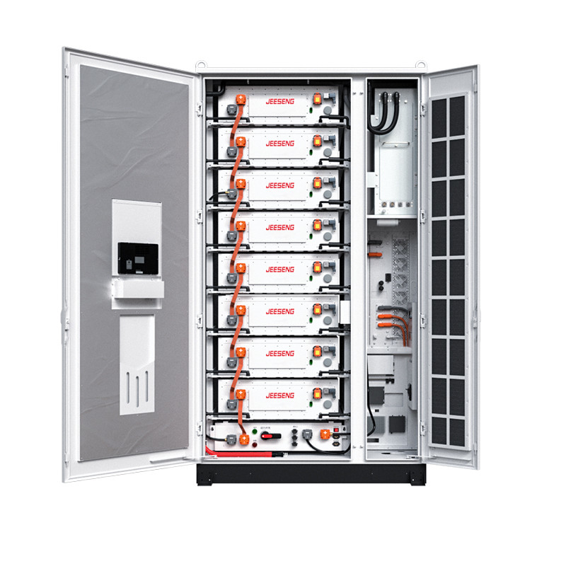 200KW 372KWh Armario de almacenamiento de energía refrigerado por líquido para sistemas industriales y comerciales de almacenamiento de energía