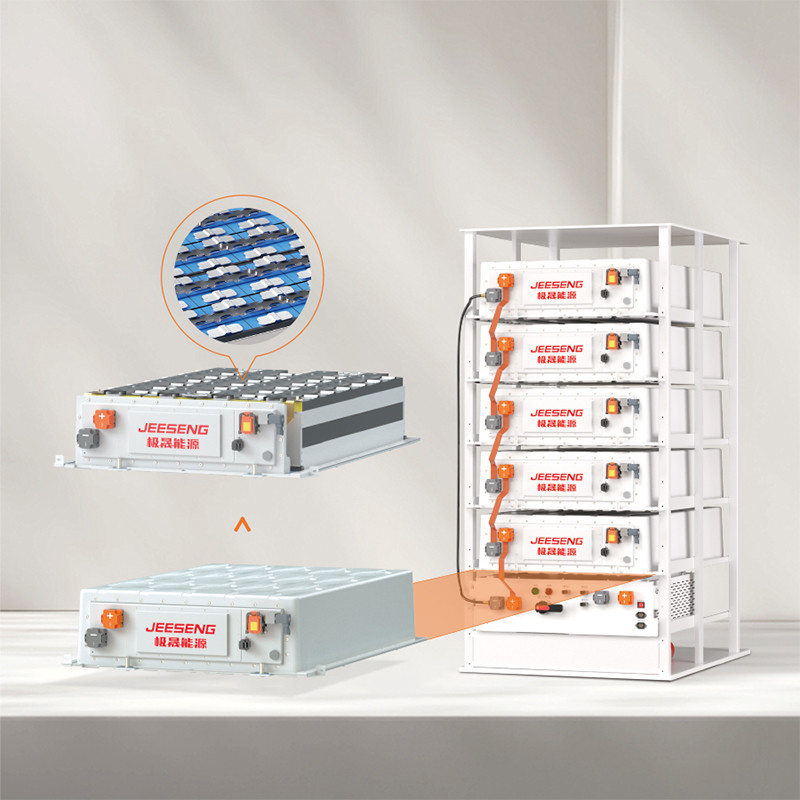 105KW 232KWh Armario de almacenamiento de energía refrigerado por líquido para el sistema de almacenamiento de energía industrial y comercial
