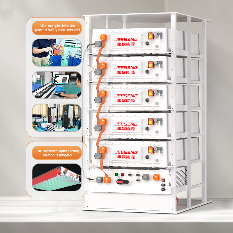 105KW 232KWh Armario de almacenamiento de energía refrigerado por líquido para el sistema de almacenamiento de energía industrial y comercial
