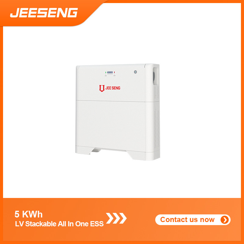 5KWh de baja tensión todo en uno sistema de almacenamiento de energía apilable ESS apilable con tecnología BMS avanzada