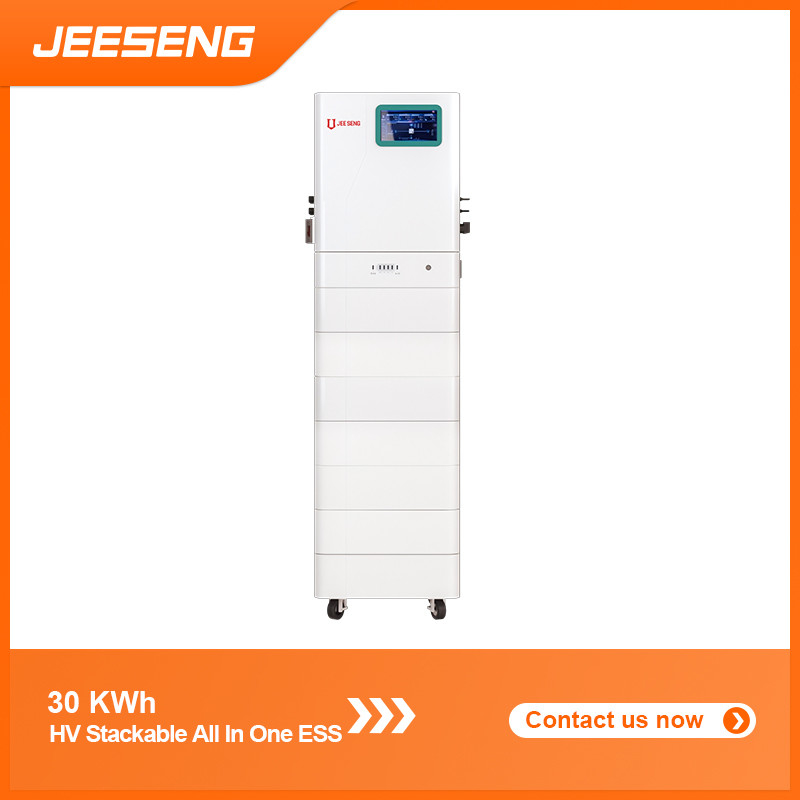 15KW 35KWh Alta tensión Todo en uno Sistema de almacenamiento de energía apilable ESS apilable con tecnología BMS avanzada