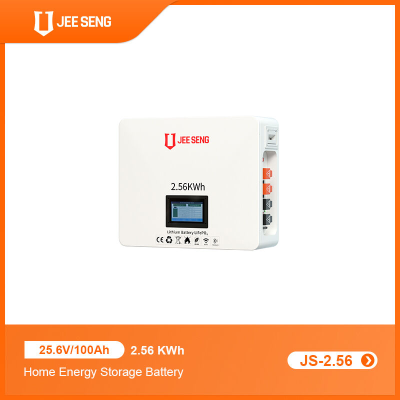 2.56KWh Sistema de almacenamiento de energía en el hogar montado en la pared con tecnología BMS avanzada para el sistema de energía solar