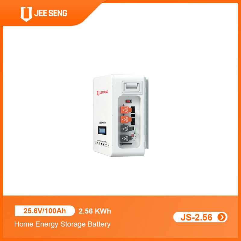 2.56KWh Sistema de almacenamiento de energía en el hogar montado en la pared con tecnología BMS avanzada para el sistema de energía solar