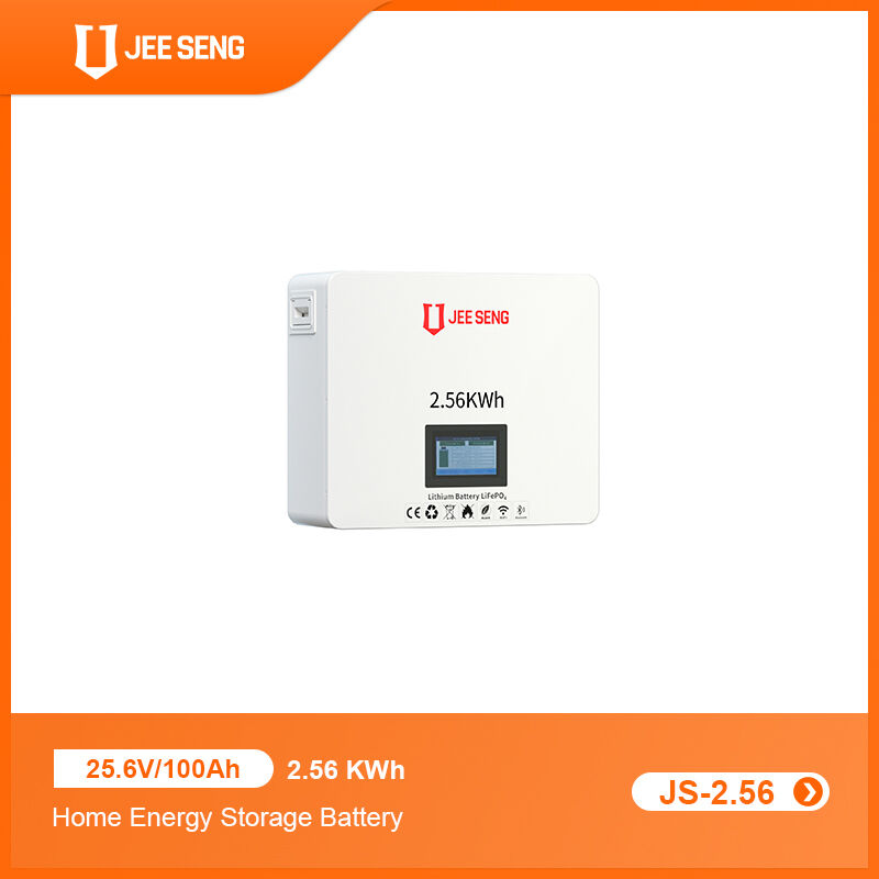 2.56KWh Sistema de almacenamiento de energía en el hogar montado en la pared con tecnología BMS avanzada para el sistema de energía solar