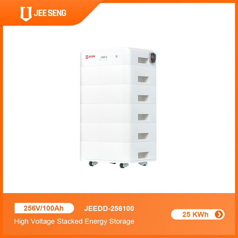 12KW 25KWh Alta tensión Todo en uno Sistema de almacenamiento de energía apilable ESS apilable con tecnología BMS avanzada