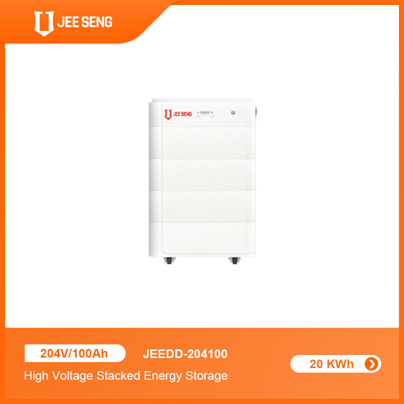 10KW 20KWh Alta tensión Todo en uno Sistema de almacenamiento de energía apilable ESS apilable con tecnología BMS avanzada