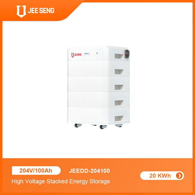10KW 20KWh Alta tensión Todo en uno Sistema de almacenamiento de energía apilable ESS apilable con tecnología BMS avanzada