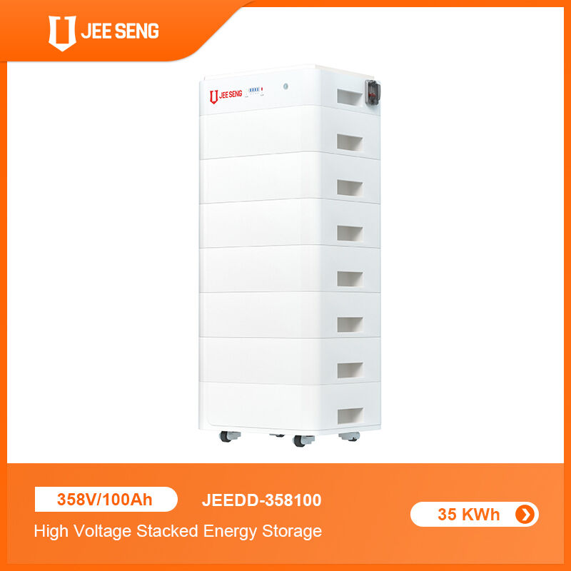 15KW 35KWh Alta tensión Todo en uno Sistema de almacenamiento de energía apilable ESS apilable con tecnología BMS avanzada