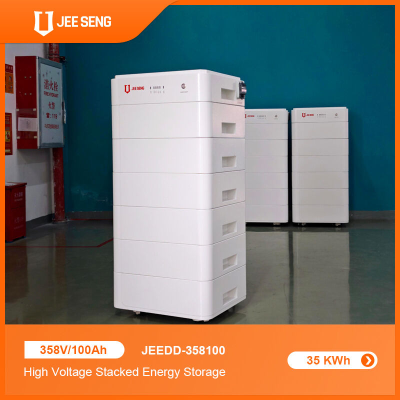 15KW 35KWh Alta tensión Todo en uno Sistema de almacenamiento de energía apilable ESS apilable con tecnología BMS avanzada