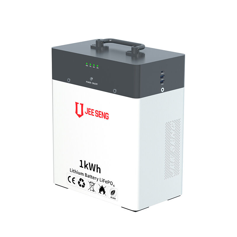 Nuevo diseño 1KWH Potencia portátil almacenamiento de energía batería de litio gran banco de energía fácil de usar